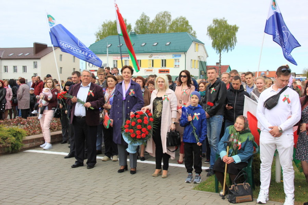 Employees of Belarusian NPP celebrated the Victory Day