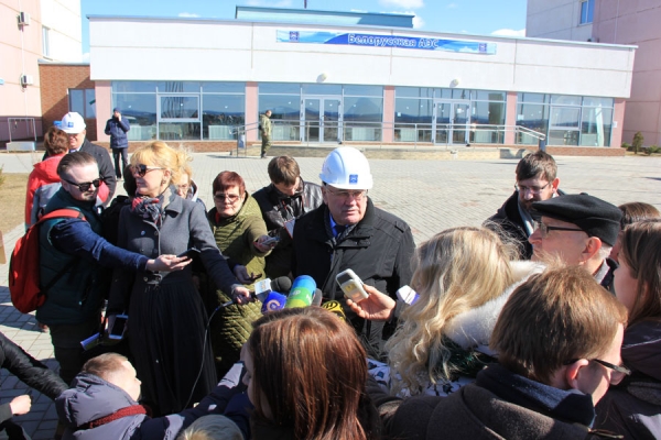 Журналисты посетили Белорусскую АЭС