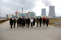 Schoolchildren of Grodno Oblast continue their acquaintance with Belarusian NPP