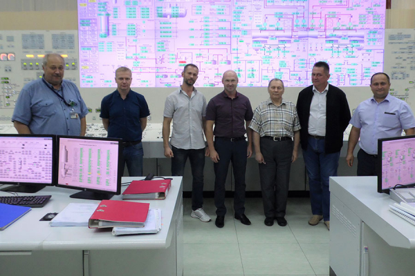 Prompt interaction. Representatives of the operational units of the State Production Association «Belenergo» were trained at BelNPP