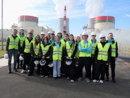 Technopark students visited BelNPP