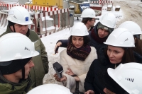 Journalists got acquainted with the construction of Belarusian NPP