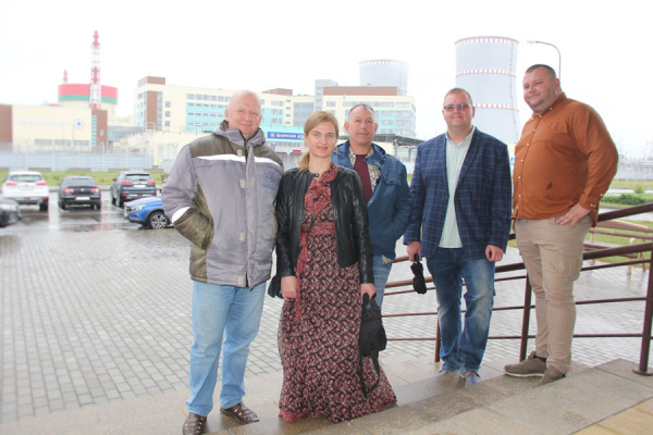 Polish journalists visited Belarusian NPP