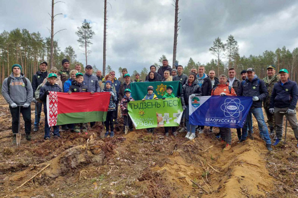 Belarusian NPP took part in the Forest Week