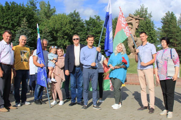 Белорусская АЭС приняла участие в акции «Сила в единстве! За Беларусь!»