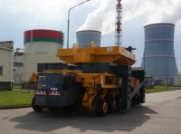 Heavy-duty truck BELAZ undergoes testing at Belarusian NPP