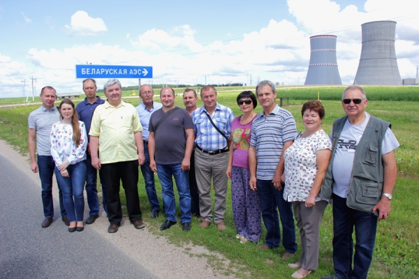 Жители Литвы знакомились с Белорусской АЭС