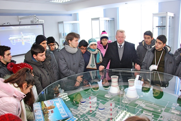 Дети из Сирии посетили Белорусскую АЭС