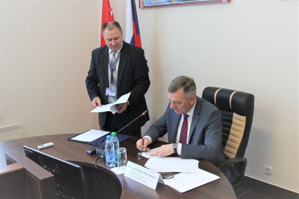 The act of acceptance into commercial operation of the first power unit of BelNPP was signed
