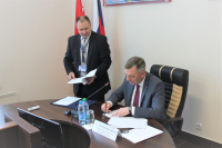 The act of acceptance into commercial operation of the first power unit of BelNPP was signed