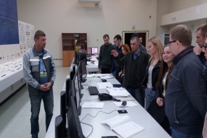 Будущие ядерщики посетили Белорусскую АЭС