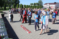 На Белорусской АЭС почтили память жертв Великой Отечественной войны и геноцида белорусского народа