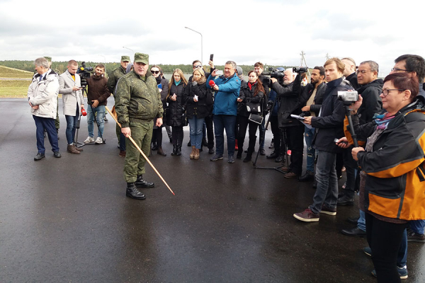 One more press tour was held at Belarusian NPP