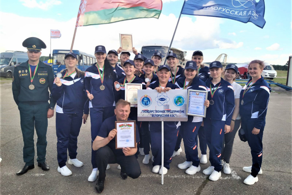 Команда Белорусской АЭС стала призёром областных соревнований