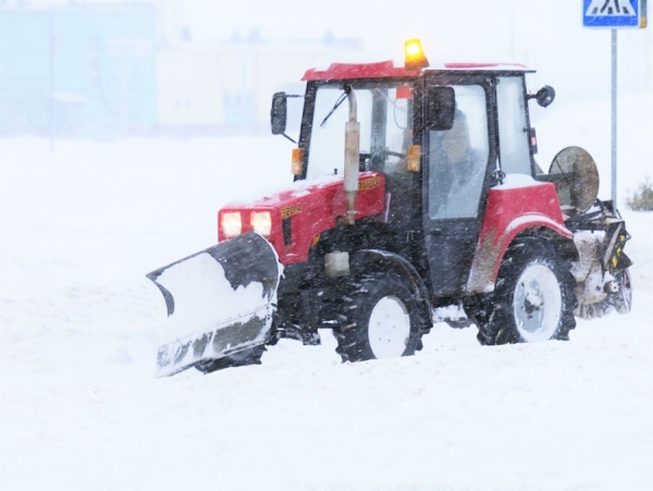 БелАЭС справляется с последствиями снегопада