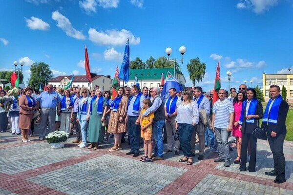 Employees of Belarusian NPP took part in the festive events dedicated to the Independence Day of the Republic of Belarus