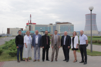 A week-long visit of Russian experts from the WANO Moscow Center ended at Belarusian NPP