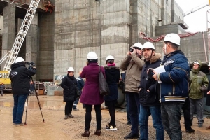 Делегация латвийских журналистов посетила Белорусскую АЭС