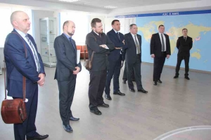 Литовские пограничники посетили информационный центр АЭС
