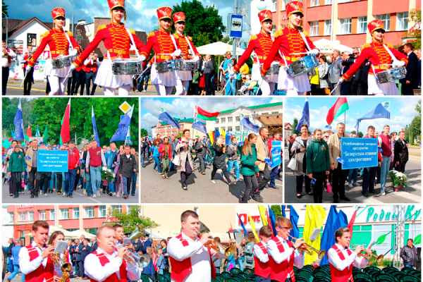 The team of Belarusian NPP took part in the celebration of Independence Day