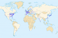 In the world, 443 blocks have active status, 52 blocks under construction