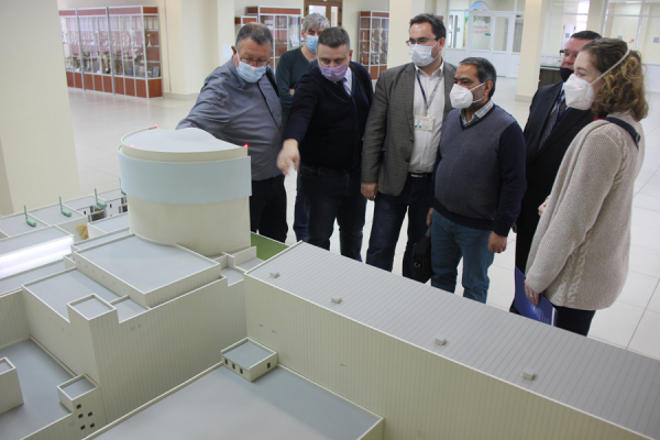 IAEA experts visited Belarusian NPP