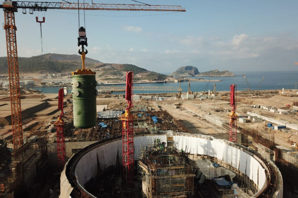 The first reactor vessel is installed at Turkish NPP &quot;Akkuyu&quot;