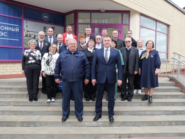 Primary organization of veteran power engineers created at Belarusian NPP